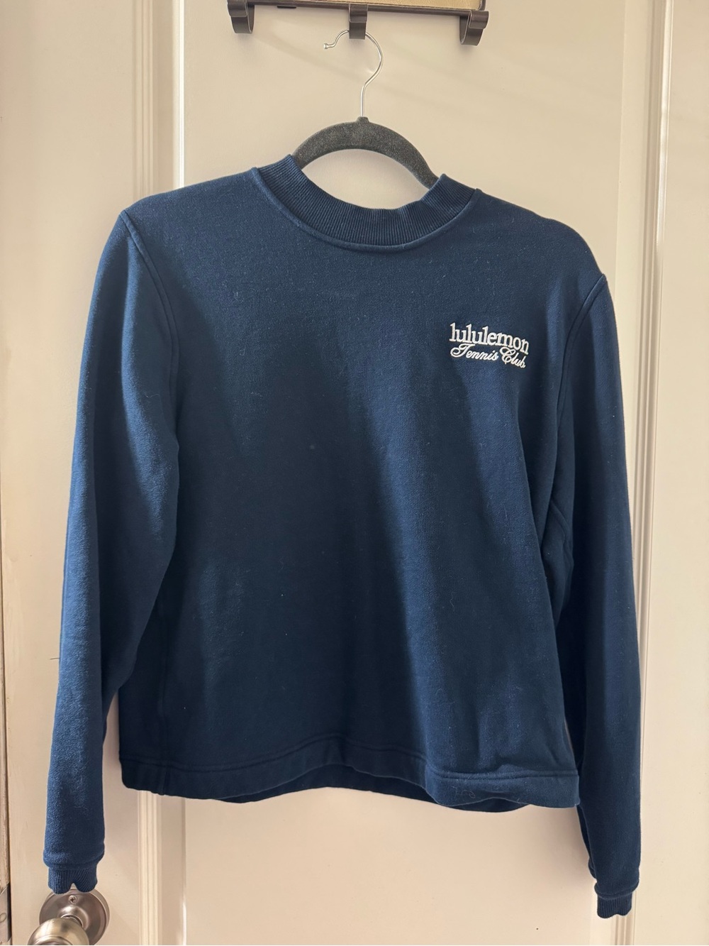 lululemon Navy Blue Crewneck Sweatshirt